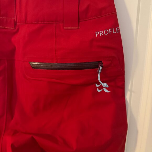 New Without Tags Rab Womens Ski Snowboard Pant Colour: Red, Size: Small - Picture 3 of 8